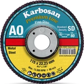 Karbosan Alüminyum Oksit Flap Disk Zımpara 115mm  120 - 1