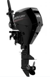 Mercury F20ELHPT 20hp Uzun Şaft Manuel Marşlı Trimli Deniz Motoru - 1