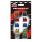 10LU BIÇAK SİGORTA SETİ - AUTOKİT - 1