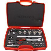 İzeltaş 1/2-1/4" Altı Köşe Lokma Takımı 35 Parça - 2