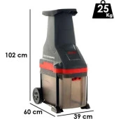 Al-Ko MH2810 Elektrik Motorlu Dal Öğütme Makinesi - 2