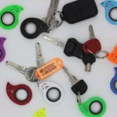 Karambit Dönebilen Anahtarlık Keyrambit Rulmanlı Model 03 Plastik - 1