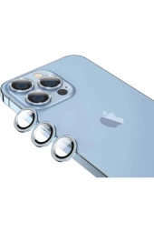 Iphone 13 Pro 13 Pro Max Uyumlu Swarovski Taşlı Kamera Lensi Koruma - 1