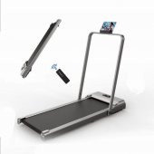 Yürüme Koşu Bandı 7 Katmanlı 100kg Taşıma Uzaktan Kumandalı Portatif Katlanabilir Koşu Cihazı Aleti - 1