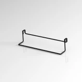 TEKNOTEL DOLAP KAPAĞINA GEÇMELİ ASKILIK&HAVLULUK MAT SİYAH SF260 - 3