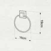 TEKNOTEL DELME VİDA MATKAP YOK! easyFIX YAPISKANLI YUVARLAK HAVLULUK MAT SİYAH EF235 - 3