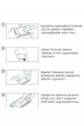 Leerybee Tiger - Iphone 6 Beyaz Uyumlu Mat Seramik Hayalet Ekran Koruyucu - 3