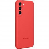 Samsung S22+ Plus Silikon Kılıf - Mercan Kırmızı EF-PS906TPEGWW - 3
