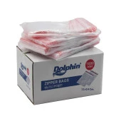 Dolphin Kilitli Şeffaf Buzdolabı Kilitli Saklama Poşeti Torba - 11x14 Cm. - 1000 Adetlik 5 Kutu - 3
