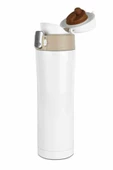 Beyaz Çelik Termos Matara 500 Ml - 1