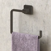 TEKNOTEL ÖMÜR BOYU PASLANMAZ HAVLULUK MAT SİYAH MG335 thumbnail 1