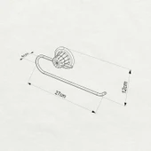 TEKNOTEL DELME VİDA MATKAP YOK! VAKUMLU KAĞIT HAVLULUK MAT SİYAH DM240 thumbnail 3