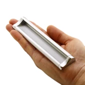 Plus Mobilya Mutfak Dolap Dolabı Kapak Çekmece Kulpu Kulbu (128 MM-12.8 CM) Mat Krom Metal Kulpları thumbnail 5