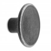 Düğme Çekmece Dolap Kapak Kulpu Kulbu Antik Gümüş Metal Kulp - 1