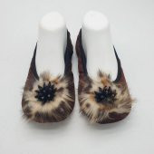 Taşlı Ev Babeti Ve Patik Kahve Renk - 4