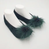 Taşlı Ev Babeti Ve Patik Yeşil Renk - 12