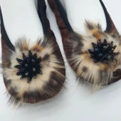 Taşlı Ev Babeti Ve Patik Kahve Renk - 9