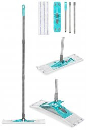 Mikrofiber Temizlik Seti Yer Fayans Ve Duvar Silme Mopu Mop | Pratik Temizlik Mop Set - 1