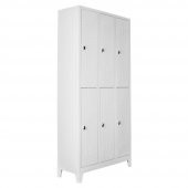 Jessan Ofis 6 Lı Standart Soyunma Dolabı Gri - 2