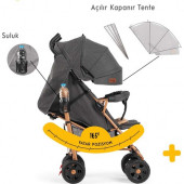 Rival RV111 Sweet Baston Bebek Arabası / Antrasit - 3