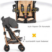 Rival RV111 Sweet Baston Bebek Arabası / Antrasit - 4