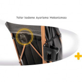 Rival RV111 Sweet Baston Bebek Arabası / Antrasit - 5