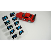 Hyundai Logo 3D Cam Açma Torpido Konsol Ayna Çıkartma Seti thumbnail 1