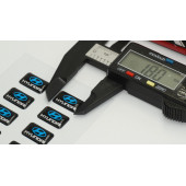 Hyundai Logo 3D Cam Açma Torpido Konsol Ayna Çıkartma Seti thumbnail 4