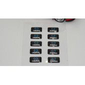 Mazda Logo 3D Cam Açma Torpido Konsol Ayna Çıkartma Seti thumbnail 2