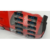 Mazda Logo 3D Cam Açma Torpido Konsol Ayna Çıkartma Seti thumbnail 3