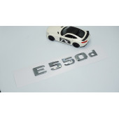 DK Tuning E550d Bagaj Krom ABS 3M 3D Yazı Logo Benz İle Uyumlu - 2