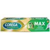 Corega Max Tutuş Ve Ferahlık Diş Protezi Yapıştırıcı Krem 40 gr - 1