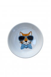 Yıkanabilir Seramik Mama Ve Su Kabı 14 cm 250 ml SUNGLASS NO:2 - 1