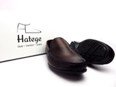 Hatege Pedro Dark Brown Hakiki Deri Erkek Ayakkabı - 4