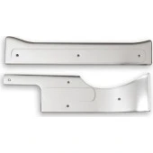 Fiat Fiorino Kapı Eşiği Krom 4 Kapı 2007 + (vida delikli) - 2