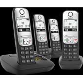 Gigaset A690A Quad 4 Ahizeli Telesekreterli Telsiz Telefon - 1