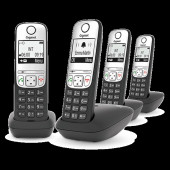 Gigaset A690 Quad 4 Ahizeli Dect Telsiz Telefon - 1