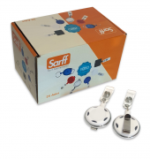 SARFF YUVARLAK KANCALI LÜX BEYAZ YOYO (25 ADET) - 5