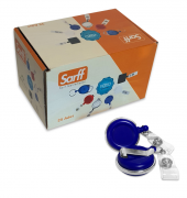 SARFF YUVARLAK KANCALI LÜX MAVİ YOYO - 25ADET - 8