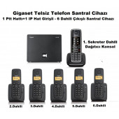 Gigaset C530 IP 6 Dahili Dect Telsiz Kablosuz Telefon Santrali - 1