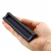 Mobilya Dolap Kapak Çekmece Kulpu Kulbu 128 mm Mat Siyah Metal Kulp - 5