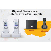 Gigaset C530 3 Dahili Swissvoice Telsiz Kablosuz Telefon Santrali - 1