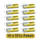 Florex Endüstriyel Battal Boy Çöp Torbası 72x95 Cm 10'lu Rulo Siyah 10 Rulo (100 Adet) - 1