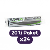 Florex Standart Battal Boy Çöp Torbası 72x95 Cm 10lu Rulo Siyah 24 Rulo (240 Adet 1 Koli) - 1
