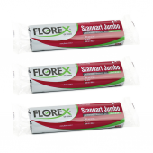 Florex Standart Jumbo Boy Çöp Torbası 80x110 Cm 10lu Rulo Siyah 3 Rulo (30 Adet) - 2