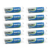Florex Standart Orta Boy Çöp Torbası 55x60 Cm 20li Rulo Siyah 10 Rulo (200 Adet) - 2