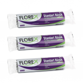 Florex Standart Büyük Boy Çöp Torbası 65x80 Cm 10lu Rulo Siyah 3 Rulo (30 Adet) - 2