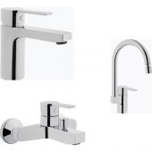 Artema Fold S Lavabo+Banyo+Mutfak Batarya Seti - 1