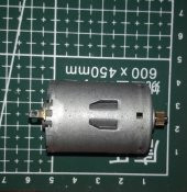 H60-3HA138 DC 3-9V (Çap 28mm) Yüksek Torklu Motor - 2