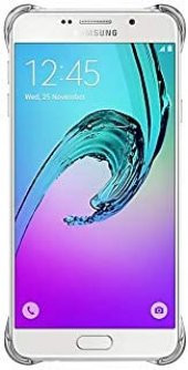 Samsung A7 2016 A710 Clear Cover Kılıf Gümüş EF-QA710CSEGWW - 2